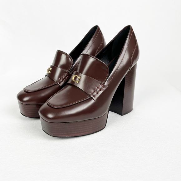Coach Loafer Pumps - Picture 1 of 7